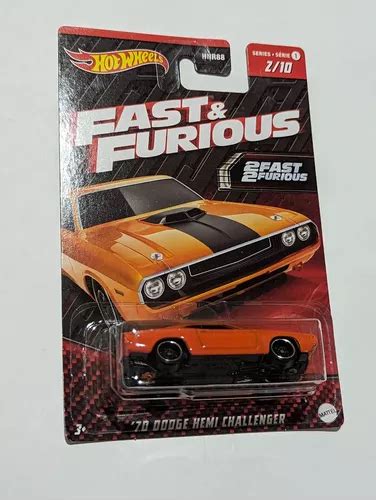 Hot Wheels Dodge Hemi Challenger Rápido Y Furioso Meses sin intereses