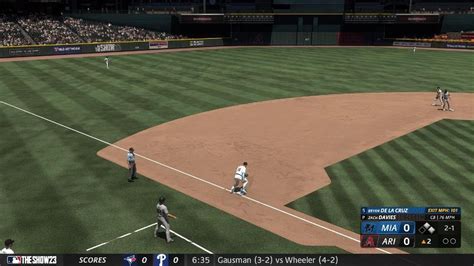 MLB The Show 23 Dbacks Vs Marlins Game 37 Mlbtheshow Franchise