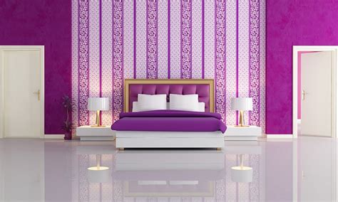 Purple Bedroom Colours, walls and Ideas | Design Cafe