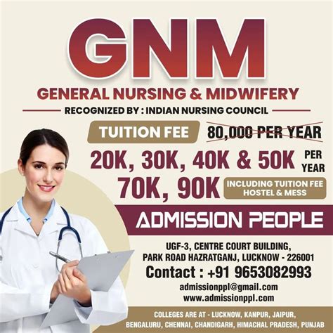 Gnm Course Institutes For Nursing Gnm In India