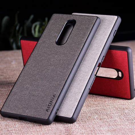 Case For Sony Xperia Coque Luxury Textile Leather Skin Soft Tpu Hard