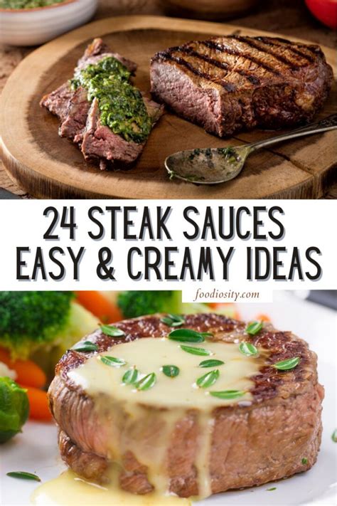 24 Easy Steak Sauce Recipes - Creamy & Tasty Ideas - Foodiosity