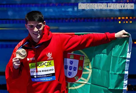 Diogo Ribeiro é campeão do mundo dos 100 metros mariposa em feito