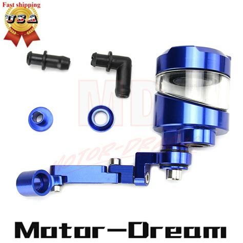 Motorcycle Cnc Brake Clutch Master Cylinder Fluid Reservoir Tank Oil