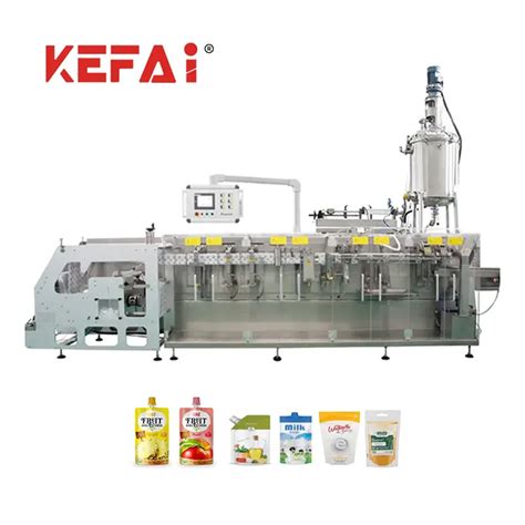 Kefai Fully Automatic Hffs Doypack Paste Stand Up Pouch Packing Sealing