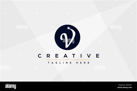 Modern Creative V Logo Design And Template V Vv Icon Initials Based