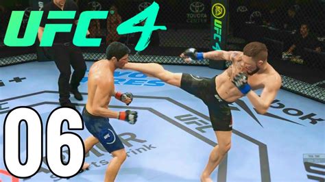 Ufc 4 Career Mode Walkthrough Part 6 3 Round Battle Youtube