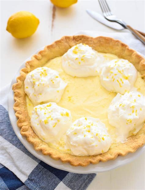 Grammys Lemon Cream Pie The Best Easy Lemon Pie Recipe