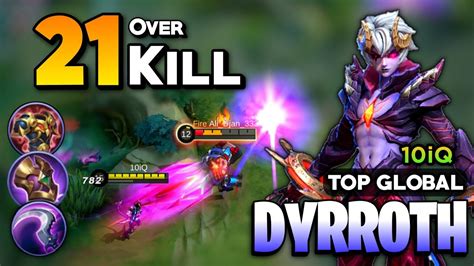 Dyrroth Hyper Tank Build Top Global Dyrroth Best Build By 10iq