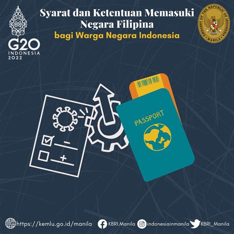 Indonesian Embassy Manila On Twitter Informasi Bagi Wni Yang Akan