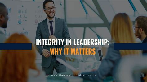 Integrity In Leadership Why It Matters Tes