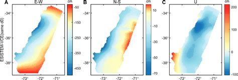 Frontiers Three Dimensional Displacement Field Of The Mw