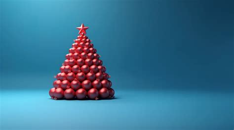 Merry Christmas Tree Classic Blue Backdrop Sets Off Festive Red ...