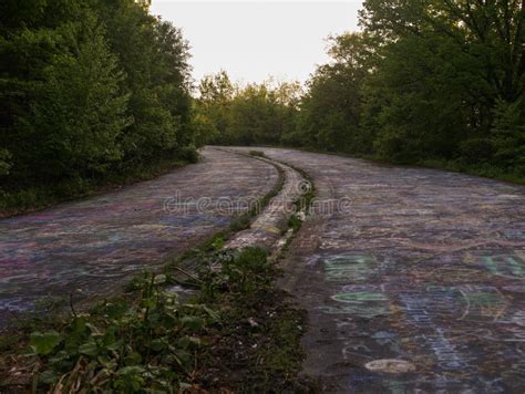 Graffiti Highway stock photo. Image of abandonded, highway - 128887128