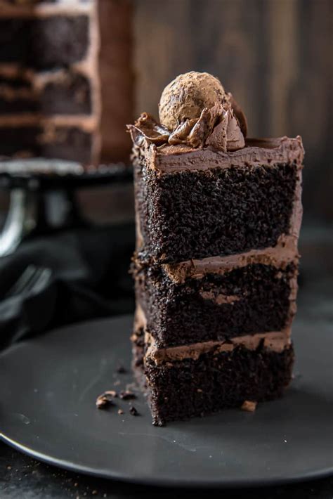 Triple Chocolate Cake • The Crumby Kitchen