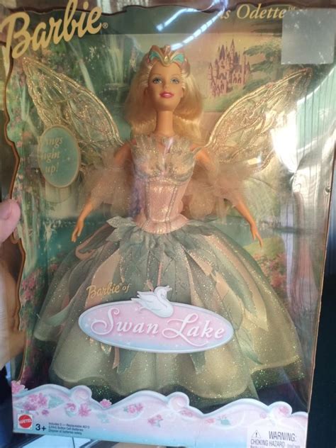 Genuine Barbie New Swan Lake Barbie As Odette Blonde Off