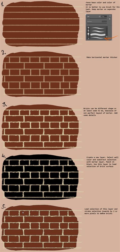 Hello Beautiful Nfwar Made A Quick Tutorial About Drawing Brick