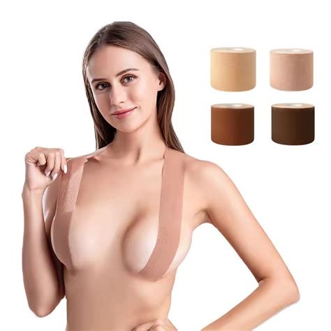 Elastic Waterproof Instant Lift Up Nude Breast Body Nipple Tape