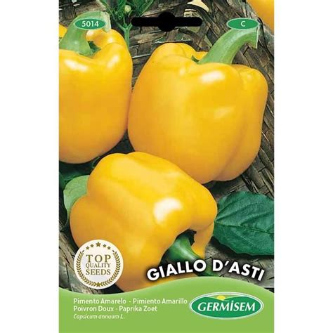 Weye Germisem Graines Poivron Doux Giallo D Asti Cdiscount Jardin