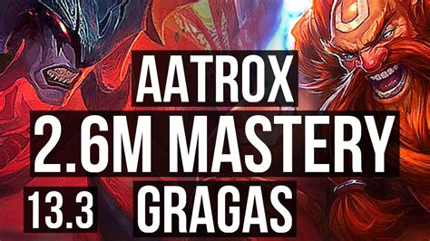 Aatrox Vs Gragas Top 2 6m Mastery 10 1 4 1600 Games Legendary