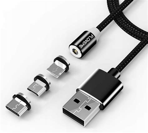 KABEL MAGNETYCZNY FLOVEME PRZEWÓD 3A USB-C MICRO - 10541777774 ...