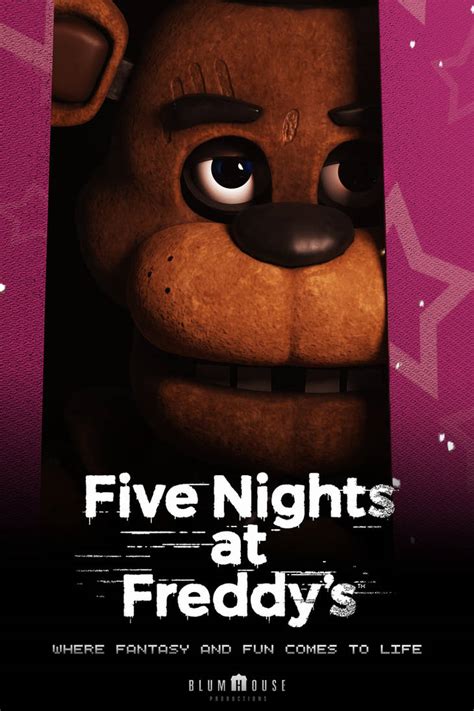 FNAF Movie Poster Concept by FNAF-BUSTERS on DeviantArt