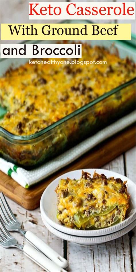 Ground Beef And Broccoli Casserole Cartuces