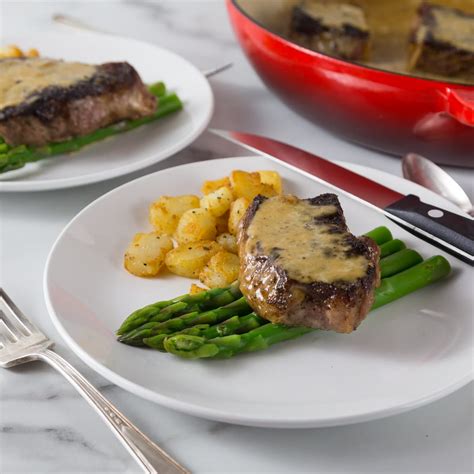 Steak au Poivre and Pan Sauce - Analida's Ethnic Spoon