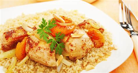 Tajine de poulet aux abricots MGC Prévention Santé