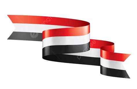 Cinta De La Cinta De La Bandera De Yemení Png Símbolo Yemen 3d Png