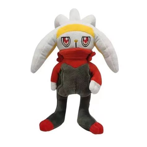 Pelúcia 28cm Pokémon Takara Tomy Scorbunny Anime Japonês Submarino