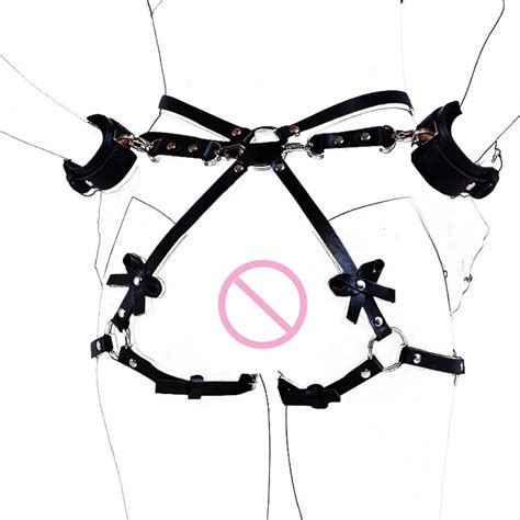 Leather Leg Garter Body Strap Harness Belts Woman Garter Stocking Body