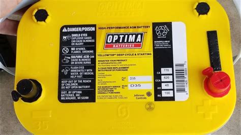 The Best Automotive Battery The Optima Battery Optima Battery