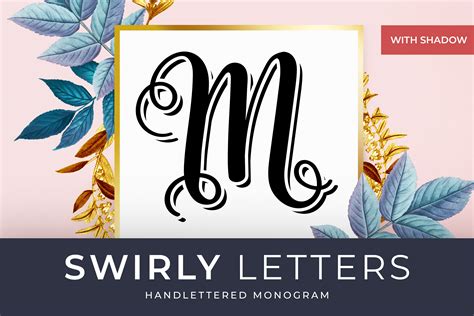 Swirly Letters Font By Variatype · Creative Fabrica