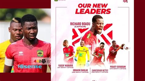 Asante Kotoko Name Richard Boadu As New Captain Here Is Why Youtube