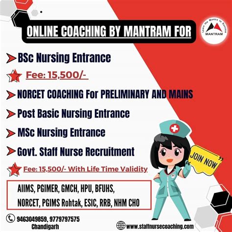 Bsc Nursing Entrance Coaching