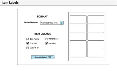 item labels rw elephant