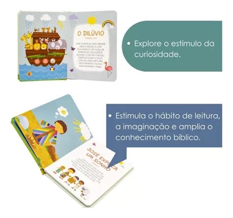 Bíblia Do Bebê Capa Dura Ilustrações Pequenos Corações Modo