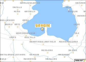 Sirmione (Italy) map - nona.net