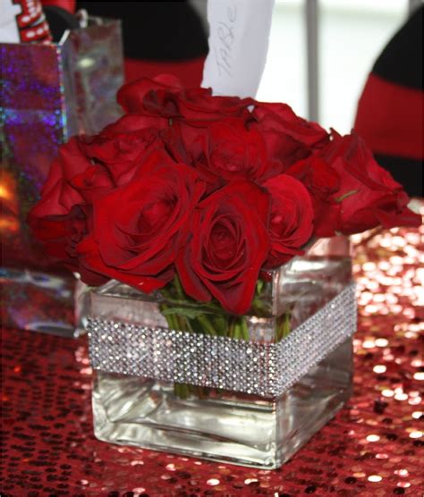 Yellow And White Roses Centerpieces