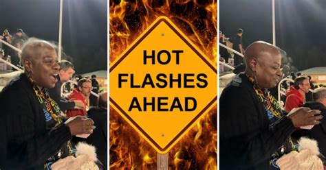 Hot Flashes Are Annoying And Rude Woman Shows What Happens When She Gets Menopause Symptoms