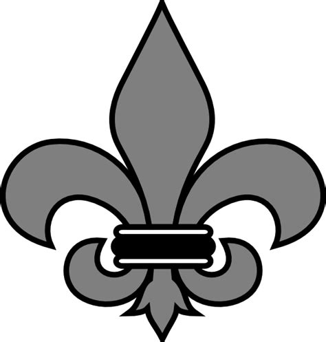 Fleur De Lis Stencil Free Clipart Best