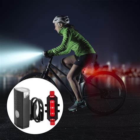 Usb Rechargeable Led Bicycle Headlight Cycling Head Light Bike Front