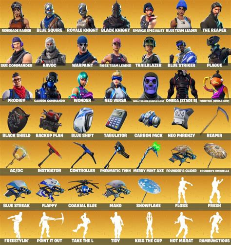 Skins Og Stw Aerial Assault Trooper Raider S Revenge Black