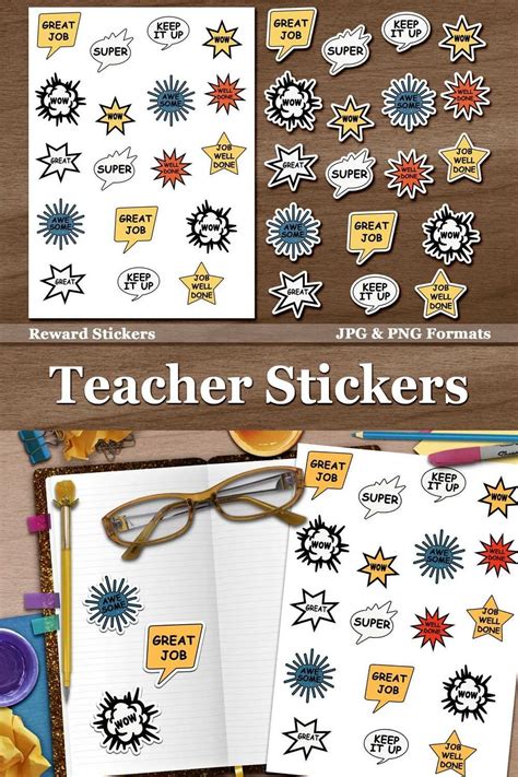 Printable Stickers Teacher Resource For Students In 2022 School