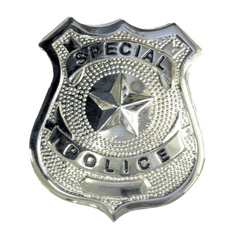 Badge Special Police Costume Accessory