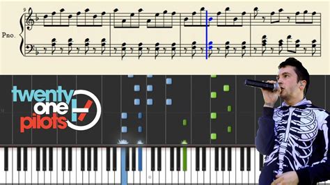 Twenty One Pilots Fall Away Piano Tutorial Sheets YouTube