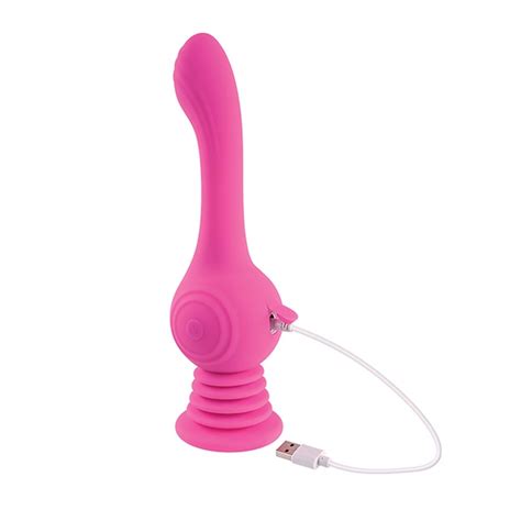 Evolved Gyro Vibe Rechargeable Gyrating Silicone Couples Vibrator