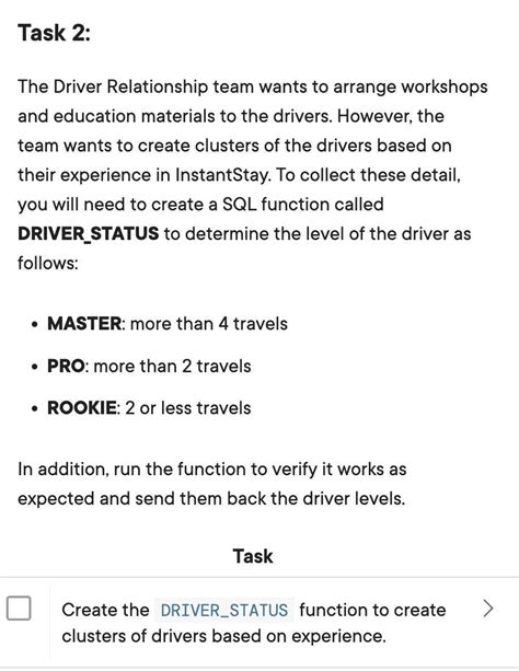 Solved Scenario And Database Model Instantride Solutioninn