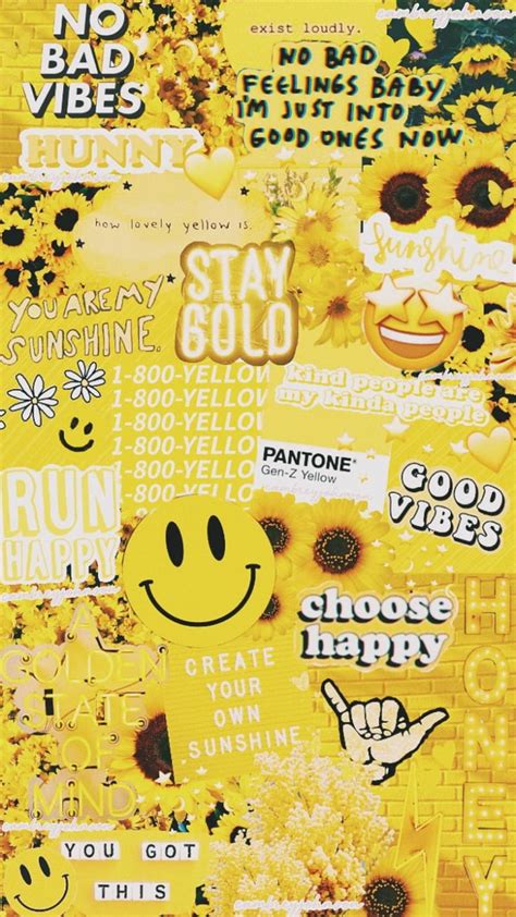 Vsco Yellow Stickers Vsco Yellow Hd Phone Wallpaper Peakpx